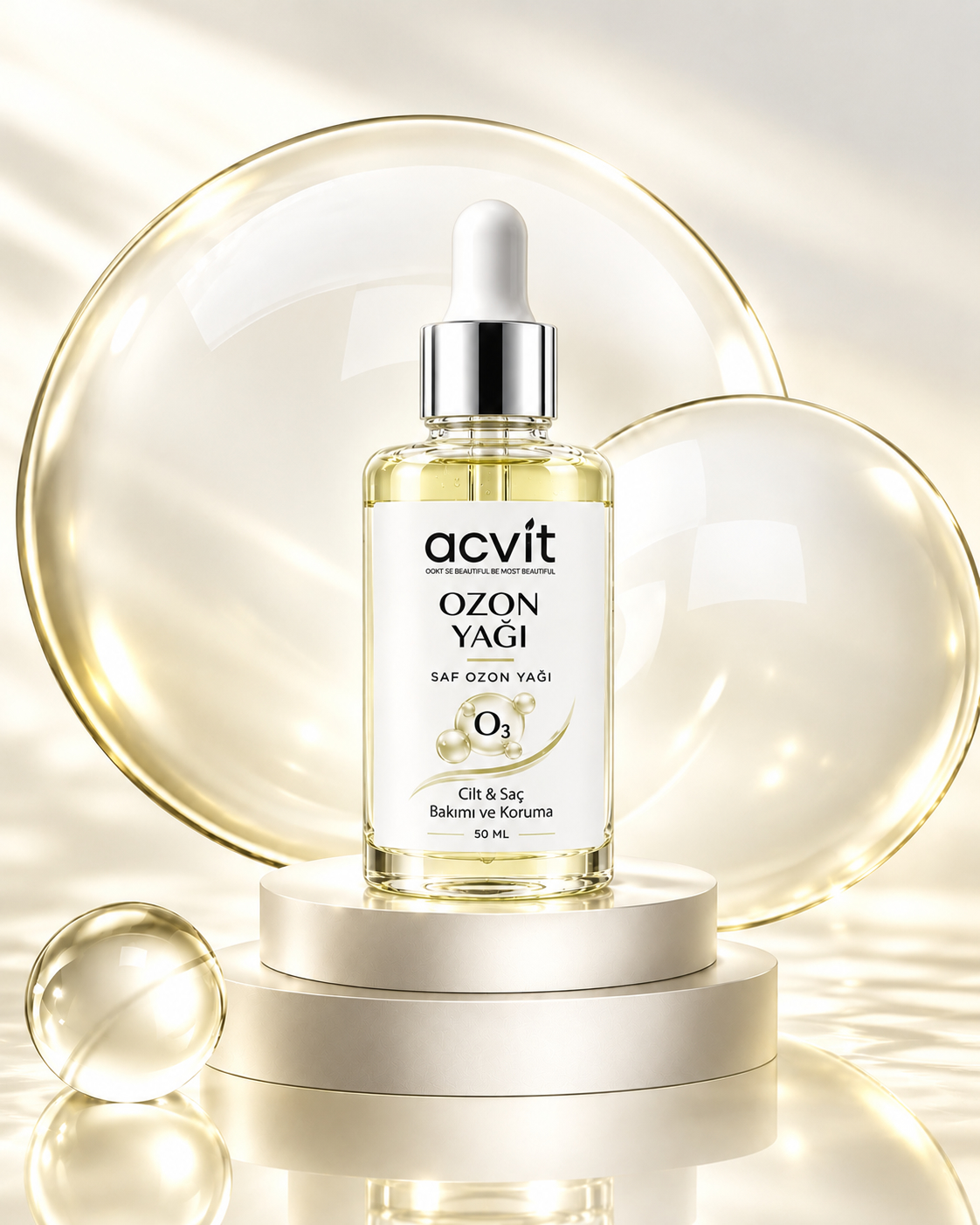 Lüks Ozon Yağı Serum Ürünü