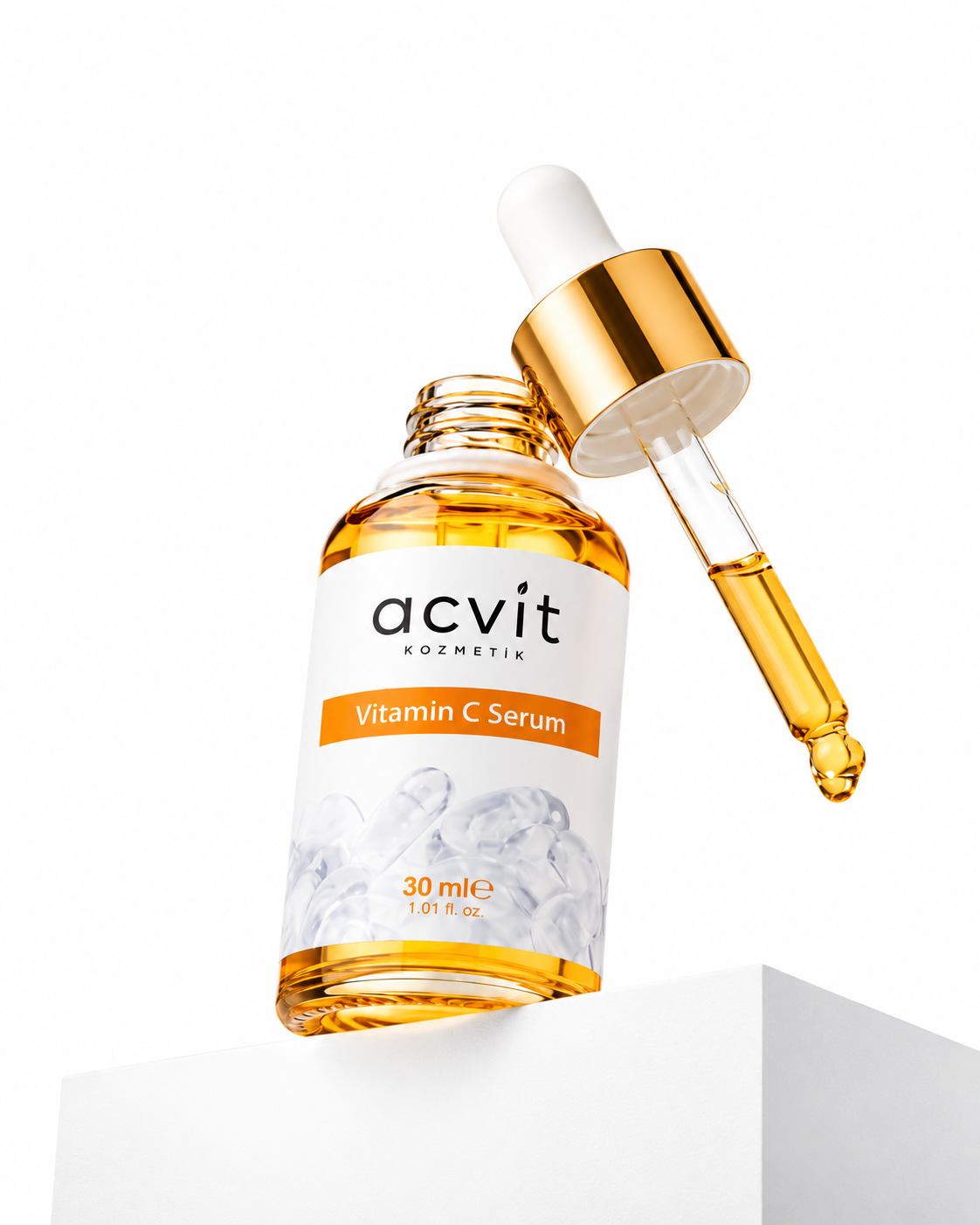 Vitamin C Serum ve Altın Damlalık
